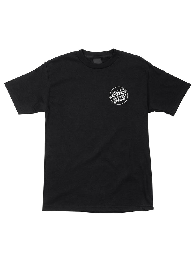 Santa Cruz Opus Dot T-Shirt Summer 2026 | BLACK/WHITE