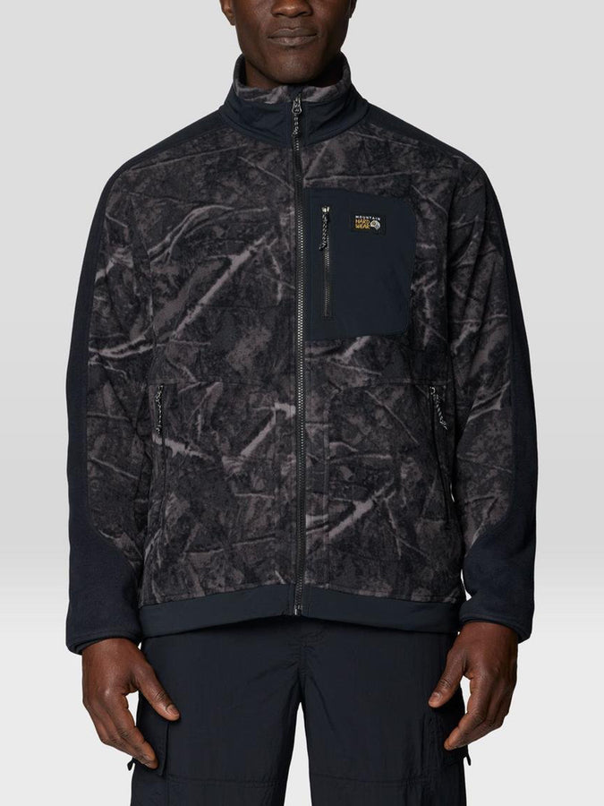 Mountain Hardwear Après Pro Fleece Jacket Fall 2026 | SHARK TREECOVER PRINT/BLACK