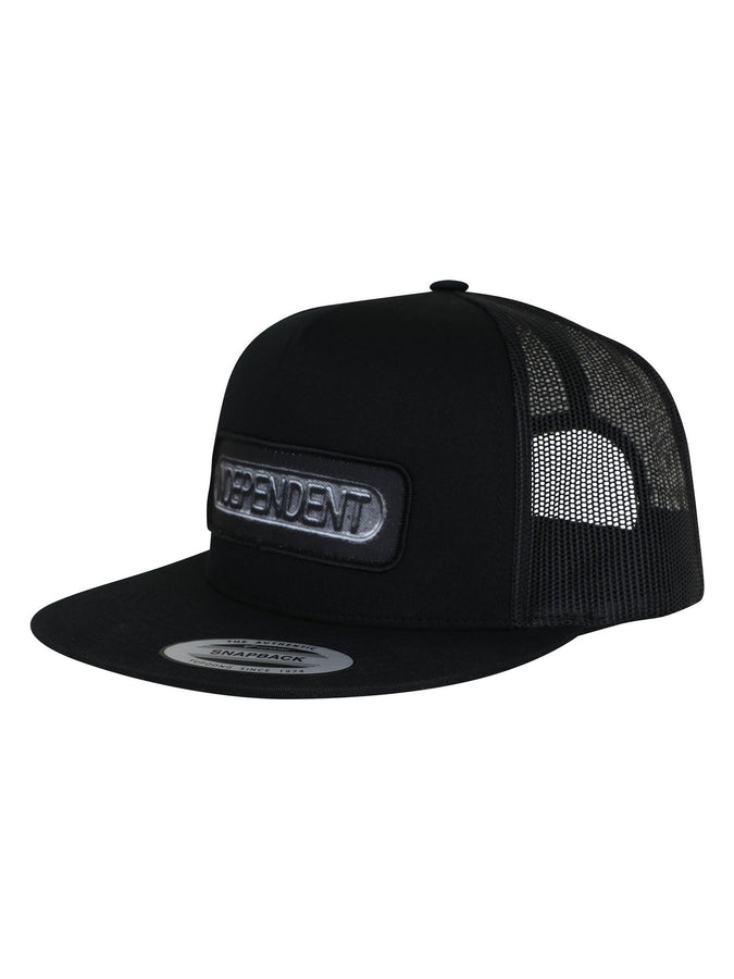 Independent Sand Cast Snapback Hat | BLACK