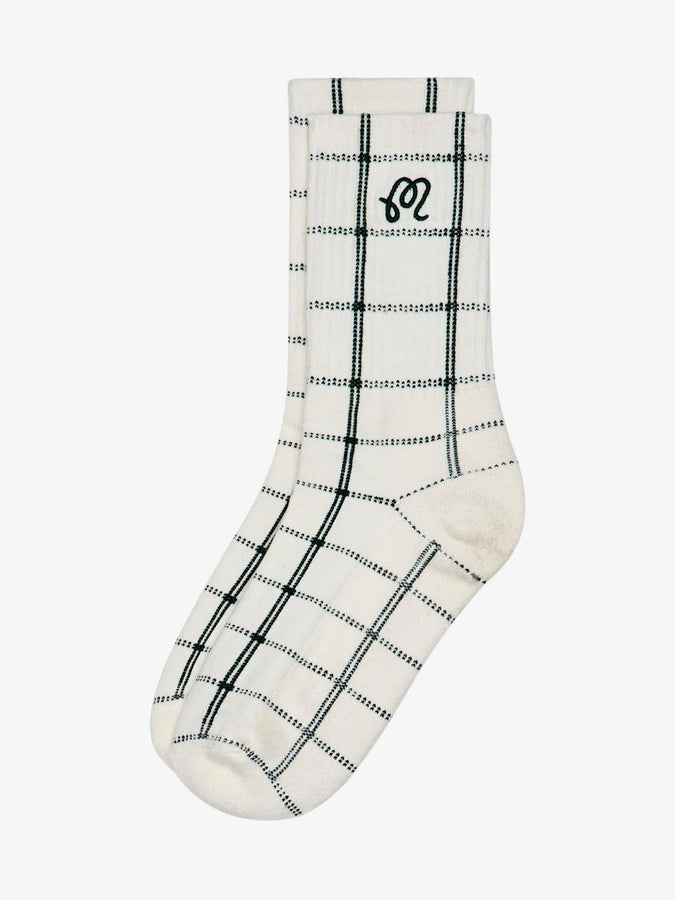 Malbon Holden Socks | IVORY