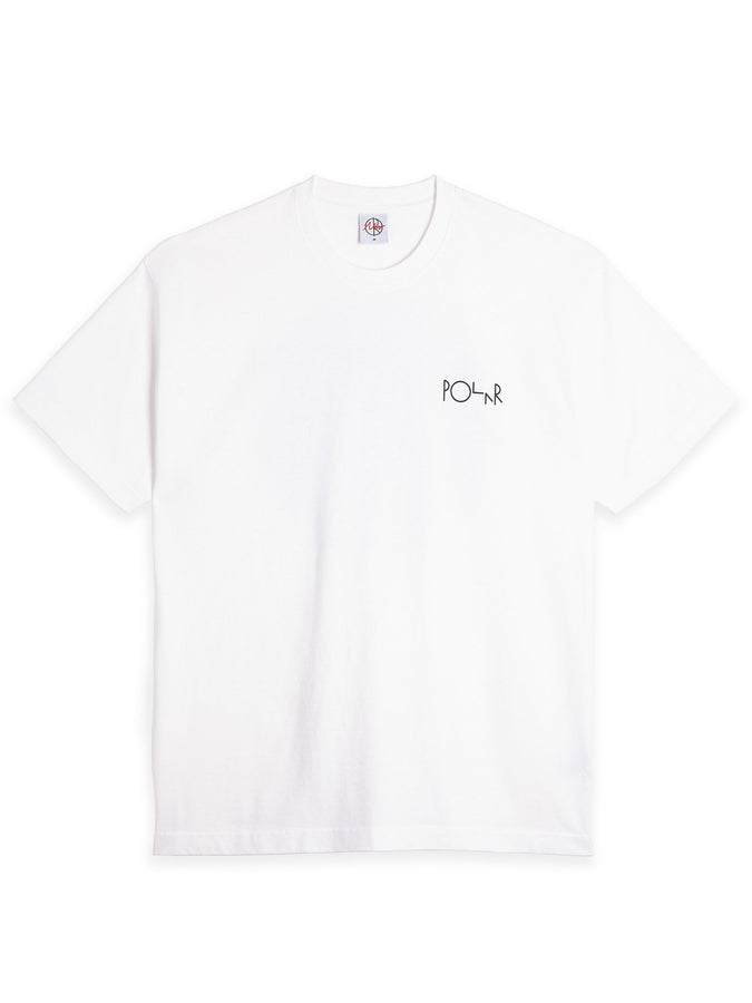 Polar Fill Logo Klez Crossing T-Shirt Holiday 2026 | WHITE