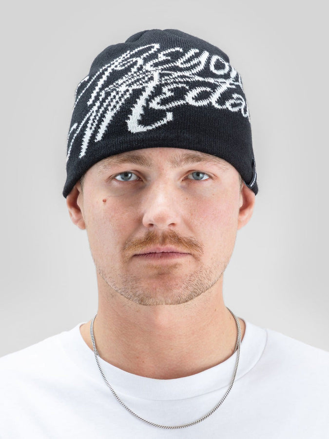 Beyond Medals Jacquard Logo Beanie | BLACK