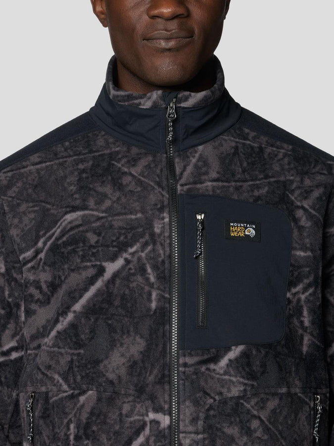 Mountain Hardwear Après Pro Fleece Jacket Fall 2026 | SHARK TREECOVER PRINT/BLACK