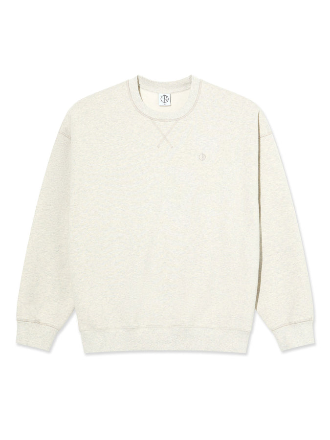 Polar Skate Co Frankie Crewneck Sweatshirt Holiday 2025 | IVORY GREY MELANGE