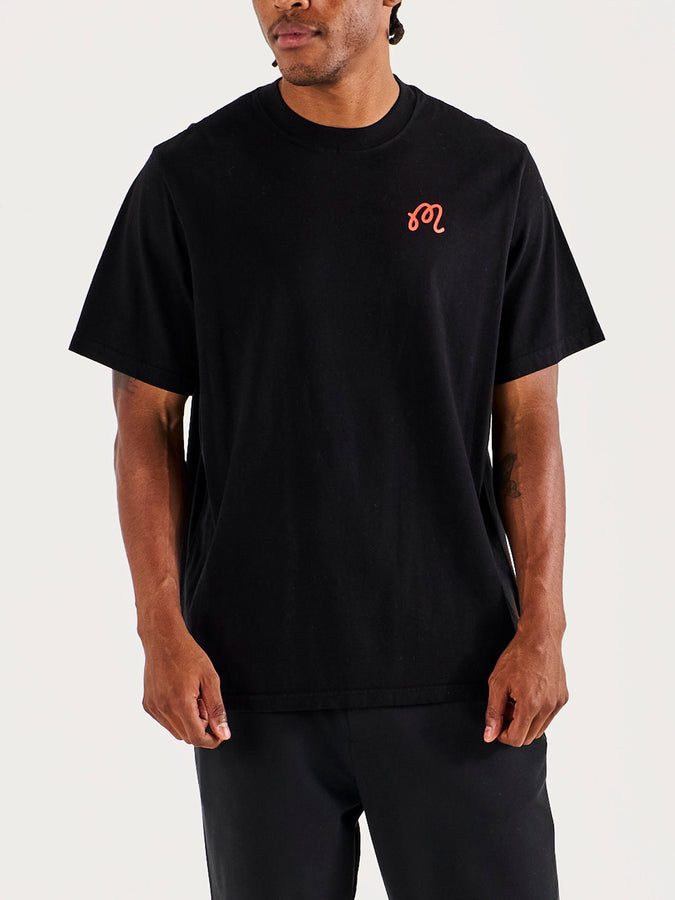 Malbon Bermuda Rooster T-Shirt Spring 2026 | BLACK