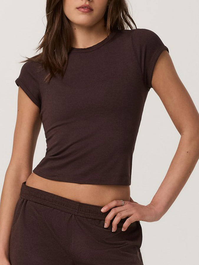 Vuori Halo Baby T-Shirt Fall 2026 | JAVA HEATHER (HJV)