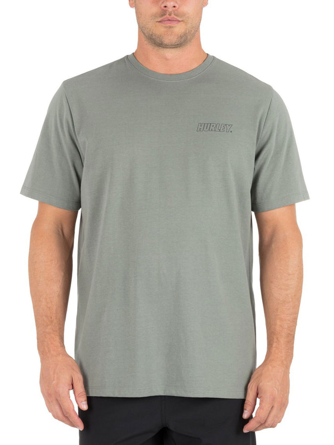 Hurley H20-Dri Fastlane Lined T-Shirt Summer 2026 | GREAT WHITE (021)
