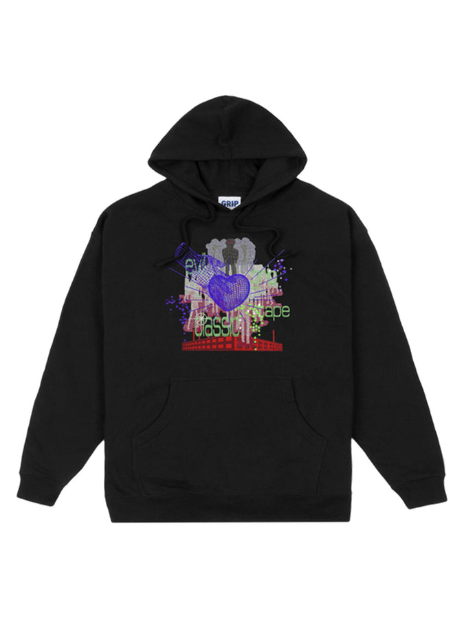 Classic Grip X Aoi Purple Heart Hoodie Holiday 2025 | BLACK