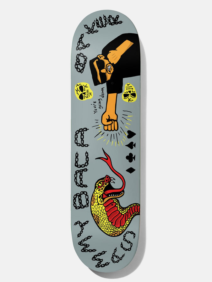 Baker Sammy Baca Going Down 8.25’’ Skaeboard Deck | GREY