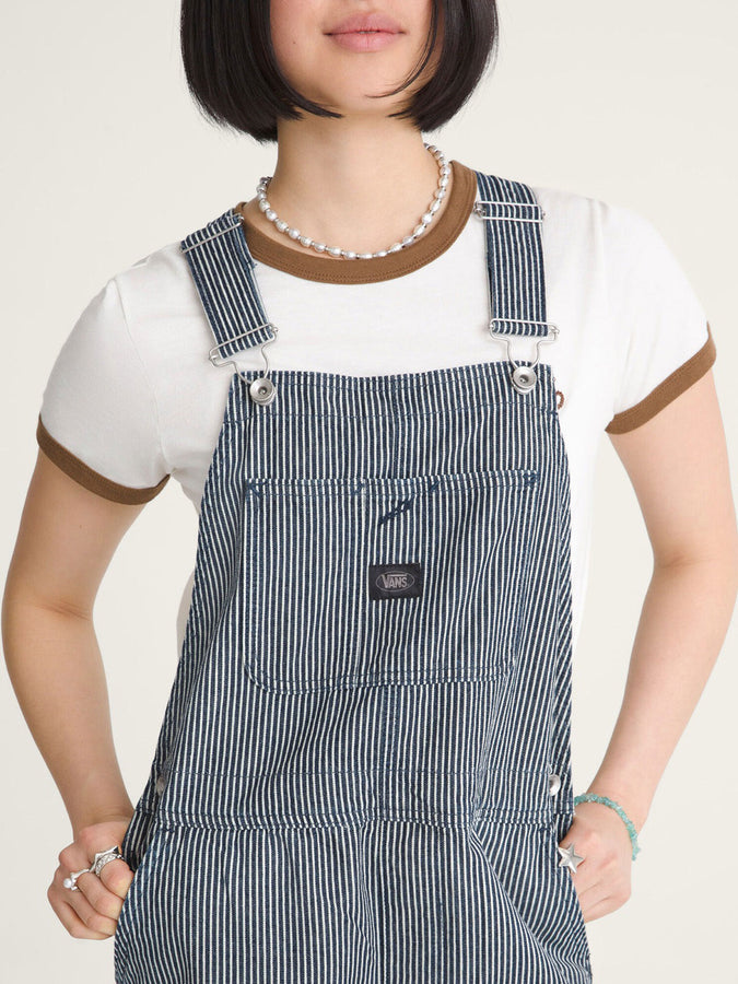 Vans Chore Stripe Overall Pants Fall 2026 | HICKORY STRIPE (P7N)