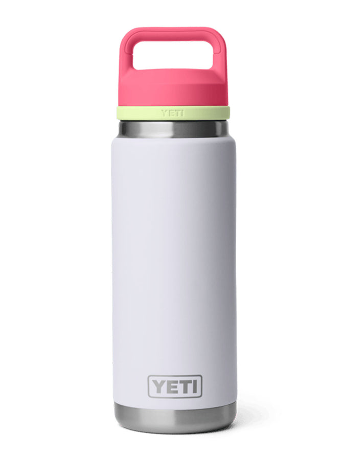 Yeti Rambler Mist/Pink/Grasshopper 26oz Bottle With Chug Cap | MIST/PINK/GRASSHOPPER