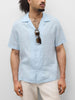 Reigning Champ Linen Retreat Relaxed Camp Short Sleeve Buttondown Shirt Spring 2026