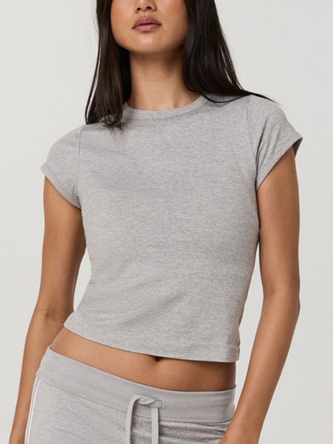 Vuori Halo Baby T-Shirt | PALE GREY HEATHER (PHG)