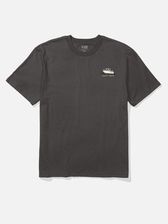 Salty Crew Throttle Classic T-Shirt Fall 2026 | DARK GREY