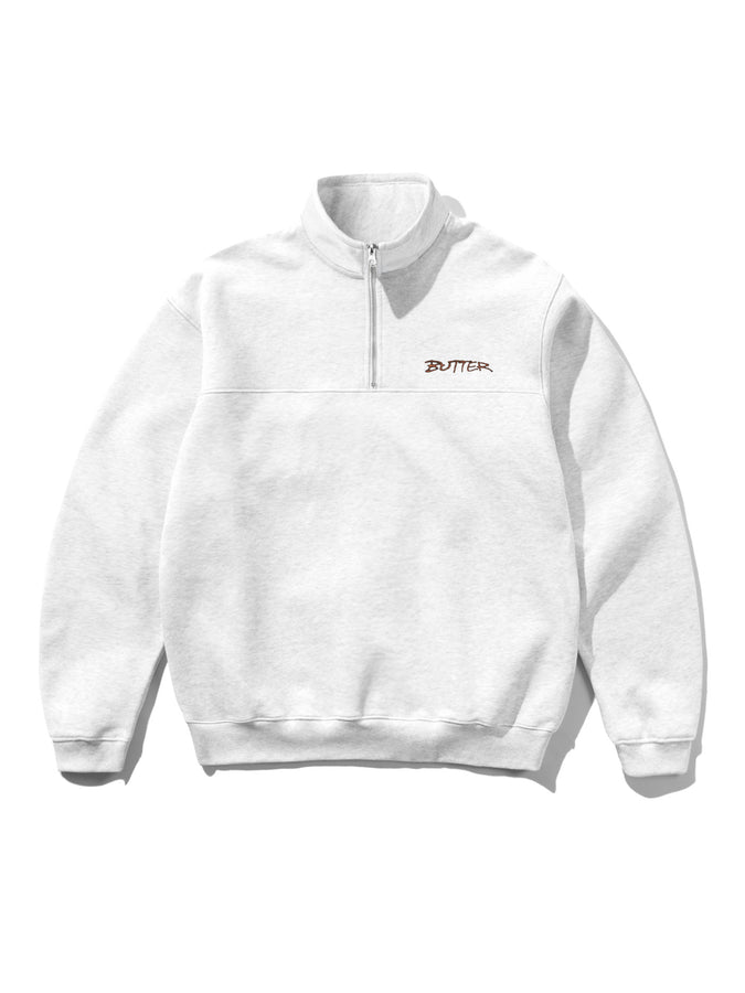 Butter Goods Panel 1/4 Zip Sweatshirt Fall 2026 | ASH