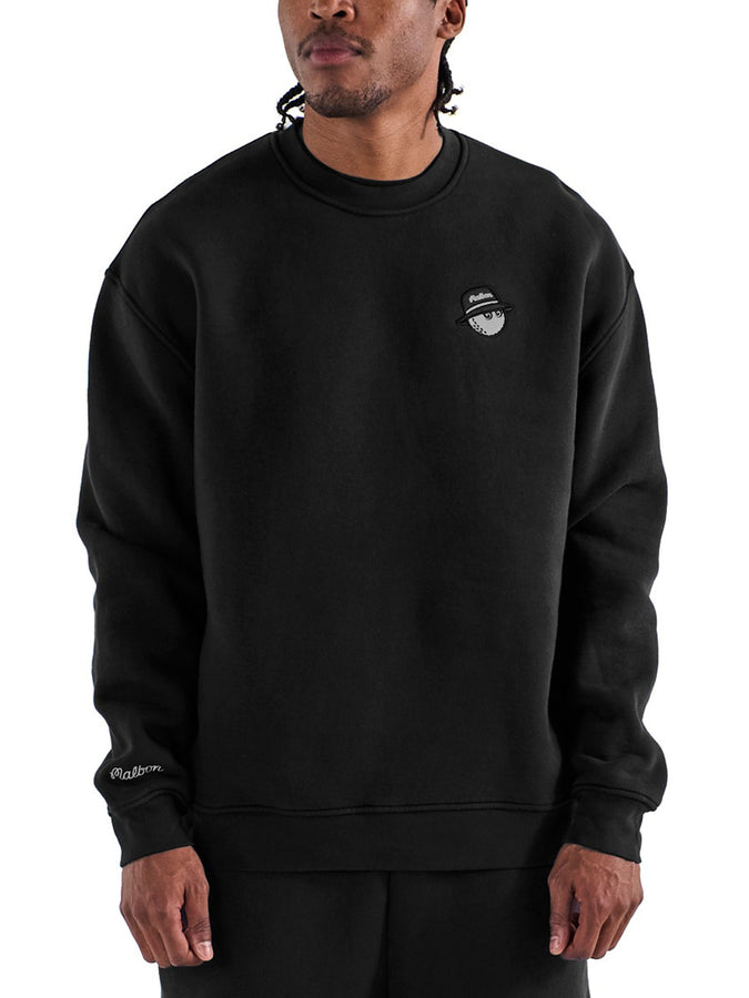 Malbon Range Copper Crewneck Sweatshirt Summer 2026 | BLACK