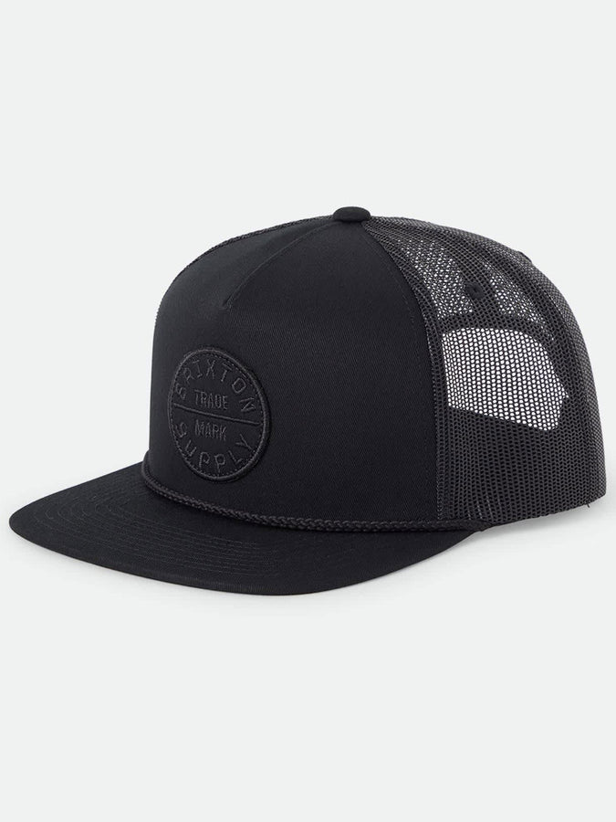 Brixton Oath Trucker Hat | BLACK/BLACK/BLACK