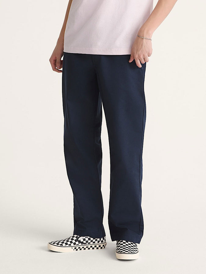 Vans Authentic Chino Straight Parisian Night Blue Pants | PARISIAN NIGHT BLUE (JDU)