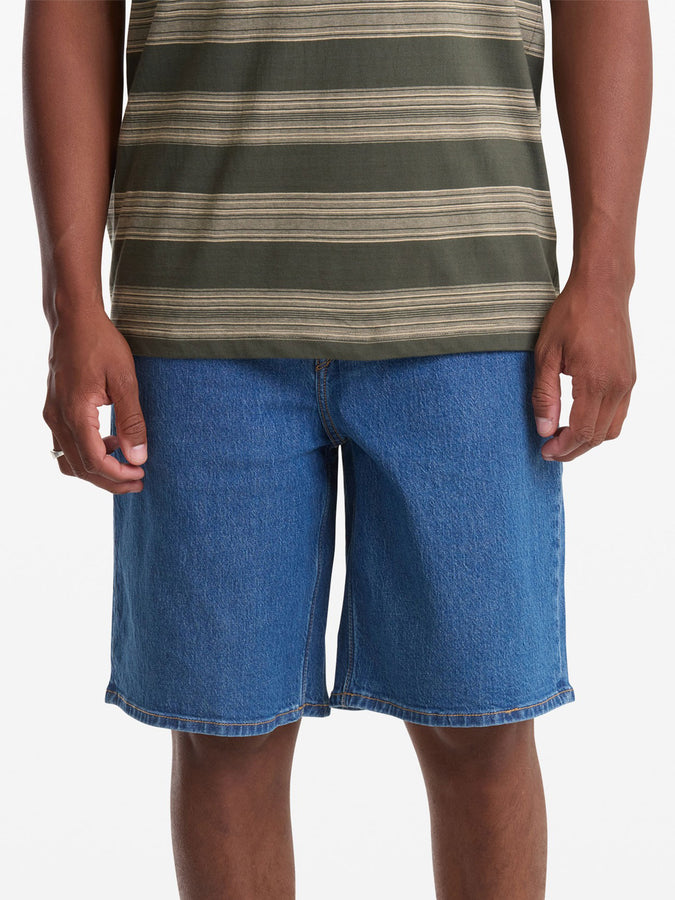 Volcom Billow Denim Shorts Spring 2026 | BOLD BLUE (BDL)