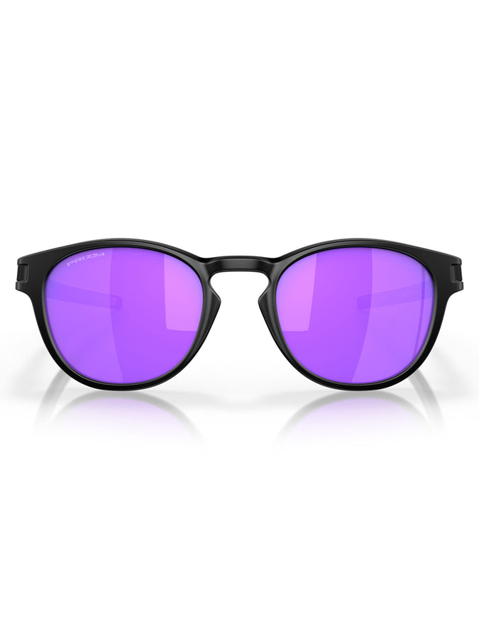 Oakley Latch Matte Black/Prizm Violet Sunglasses | MATTE BLACK/PRIZM VIOLET