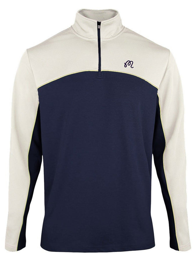 Malbon Aurora Midlayer Sweater Fall 2026 | NAVY