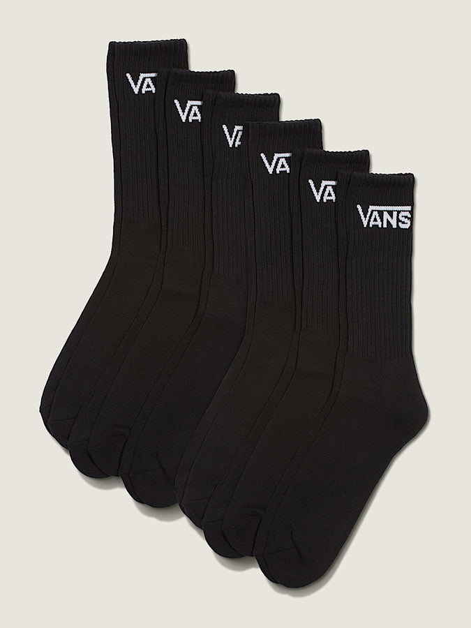 Vans Classic 6 Pack Socks | BLACK (BLK)