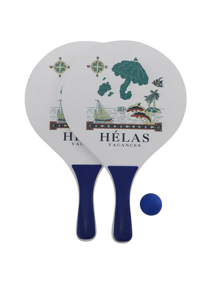 Hélas Vacation Beach Rackets | WHITE