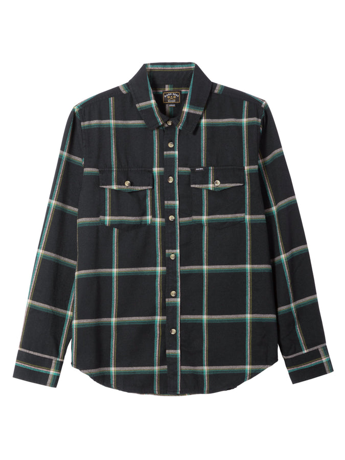 Dark Seas Butler Long Sleeve Buttondown Shirt Holiday 2025 | BLACK