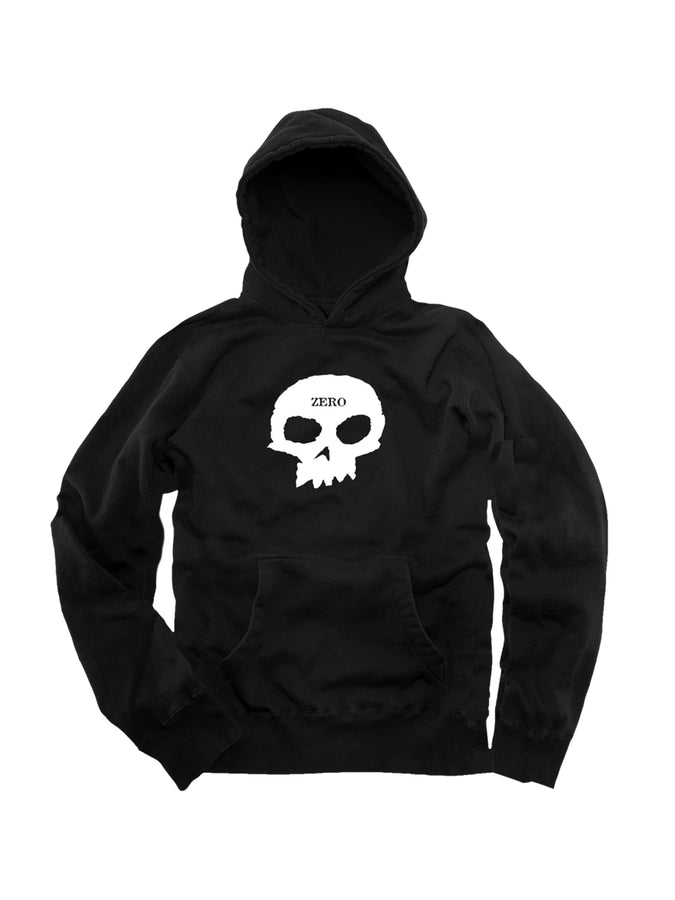 Zero Single Skull Hoodie | BLACK
