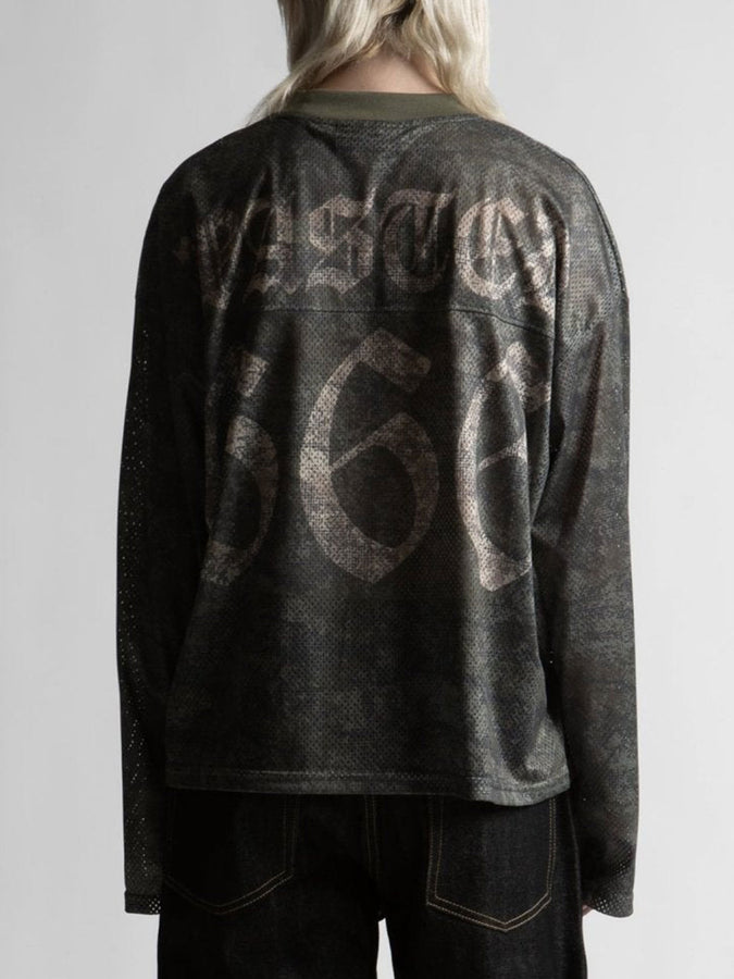Swarm Mesh Long Sleeve T-Shirt Spring 2026 | OLIVE KHAKI CAMO