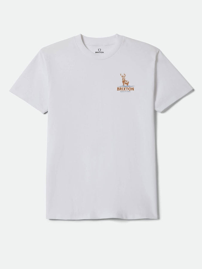 Brixton Oakmont T-Shirt Fall 2026 | WHITE