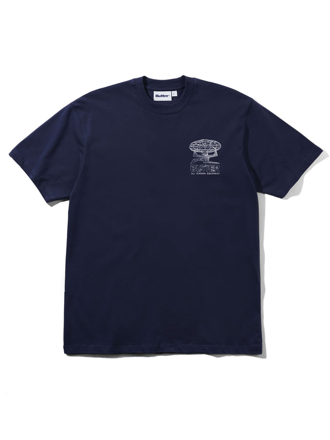 Butter Goods Terrain T-Shirt Fall 2026 | MIDNIGHT