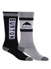 Burton Weekend Midweight 2 Pack Snow Socks