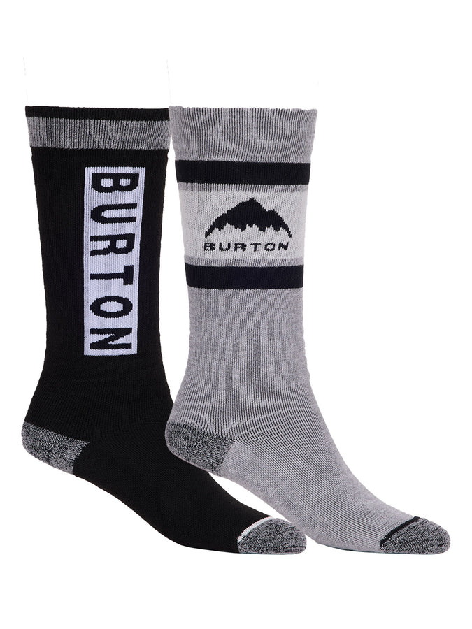 Burton Weekend Midweight 2 Pack Snow Socks | TRUE BLACK (A04)