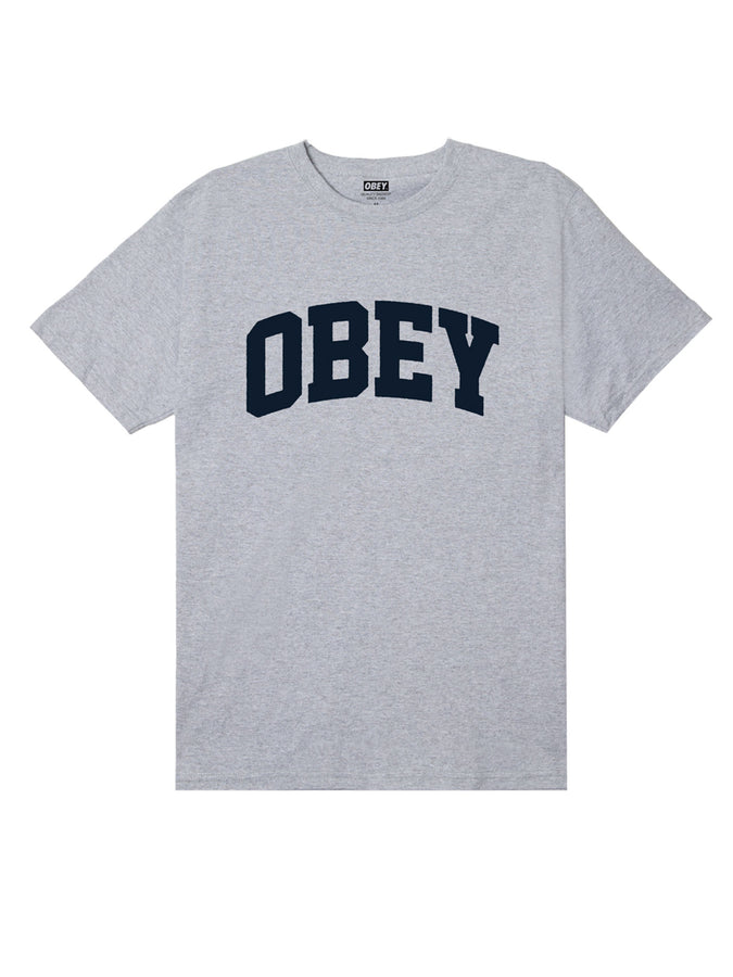 Obey Collegiate T-Shirt Spring 2026 | HEATHER GREY (HEA)