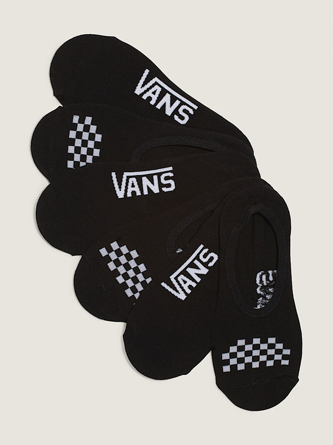 Vans Canoodle Classic 3 Pack Socks | BLACK/WHITE (Y28)