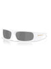 Oakley Highland Pearlized White/Prizm Black Sunglasses