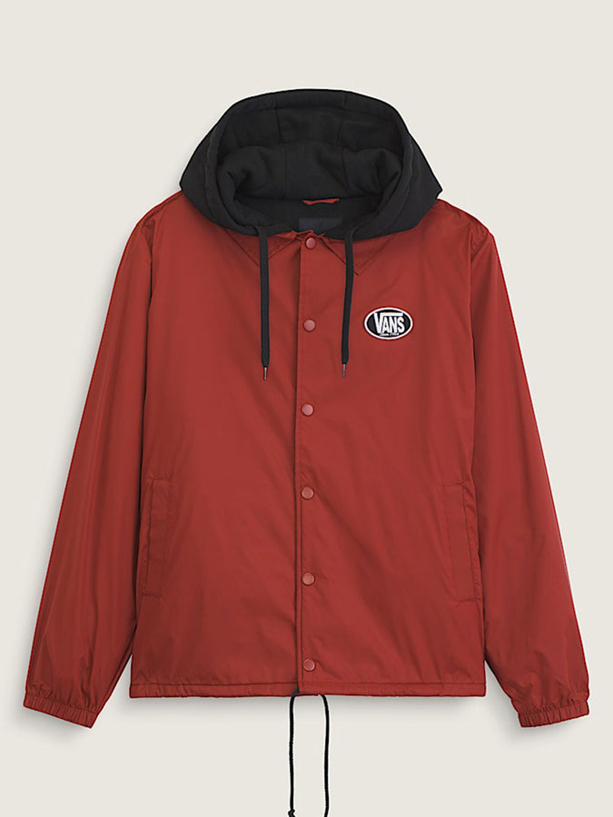 Vans Torrey Hooded Coaches Jacket Fall 2026 | POPPY EMBER (H89)