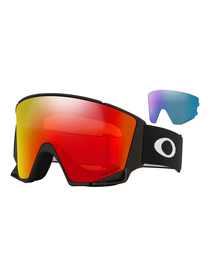 Oakley Flow Scape L Matte Black/Torch Prizm + Spare Lens Goggle | MATTE BLACK/PRIZM TORCH