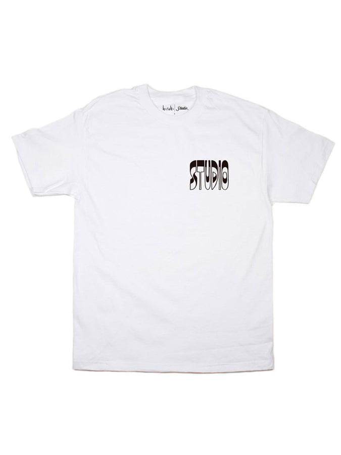 Studio Hiroki Font T-Shirt Fall 2026 | WHITE