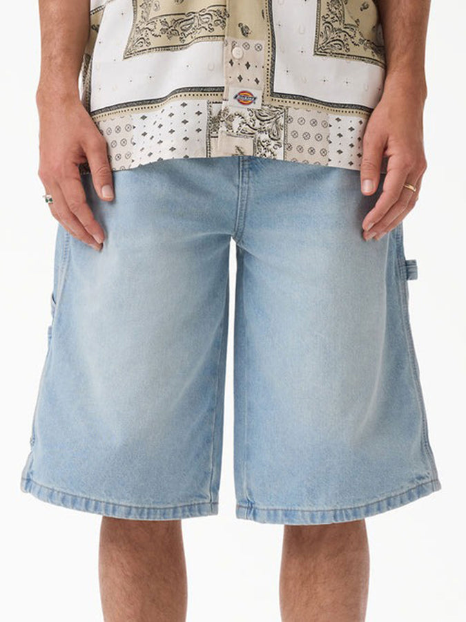 Dickies Worn in Relaxed 13'' Carpenter Denim Shorts Spring 2026 | TAYLOR WASH (J77)