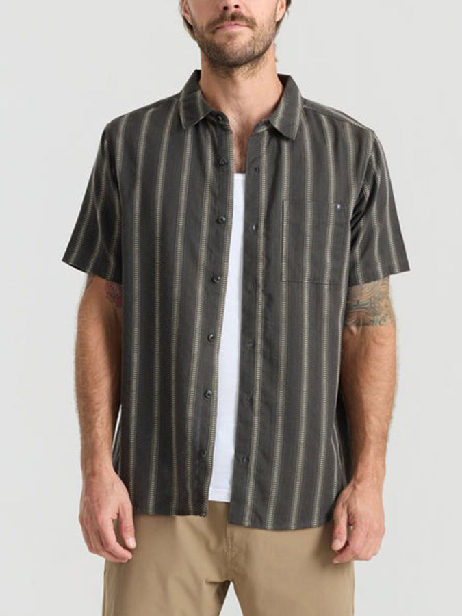 Roark Crosswinds Short Sleeve Buttondown Shirt Spring 2026 | ONYX (ONX)