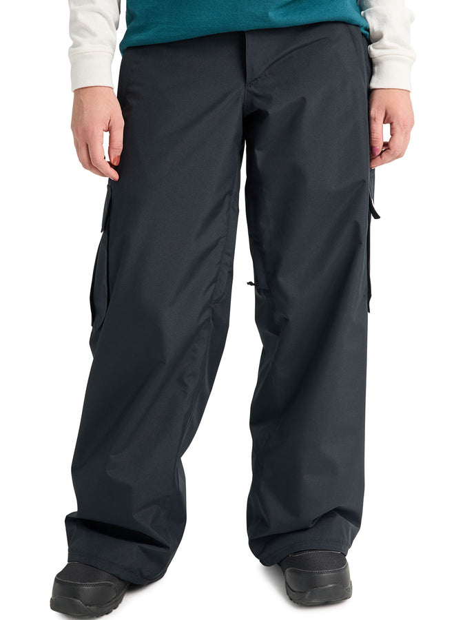 Burton Reserve 2L Baggy Pant 2027 – Women's Shell Bib | TRUE BLACK (A04)