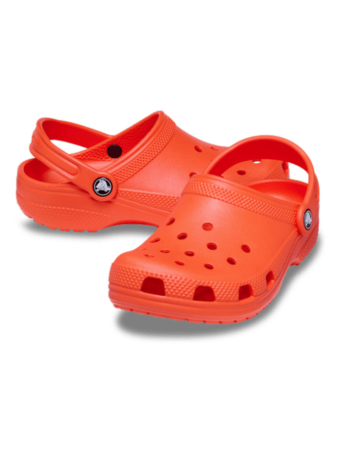Crocs Classic Clog Shocking Orange Shoes Fall 2026 | SHOCKING ORANGE (85F)