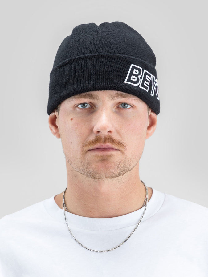 Beyond Medals Outline Beanie | BLACK