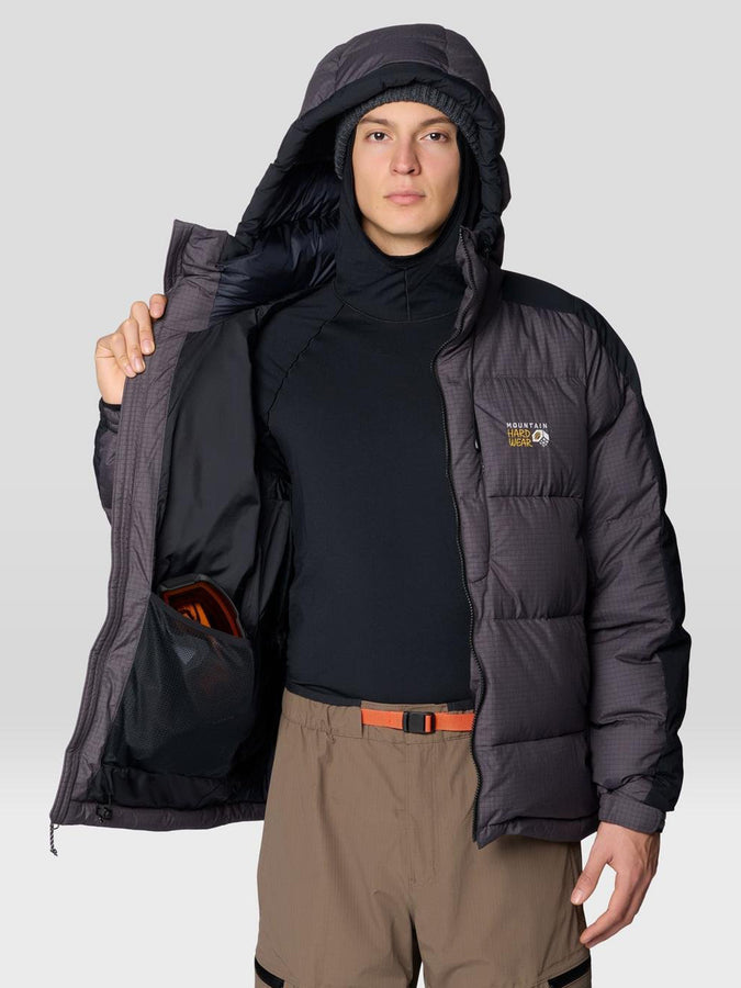 Mountain Hardwear Flow Factor Down 2027 – SHARK/BLACK