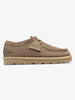 Clarks Meare Walla Smoke Grey Suede Shoes Holiday 2025