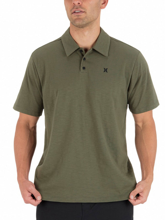 Hurley Icon Slub Short Sleeve Polo Fall 2026 | OLIVE (201)