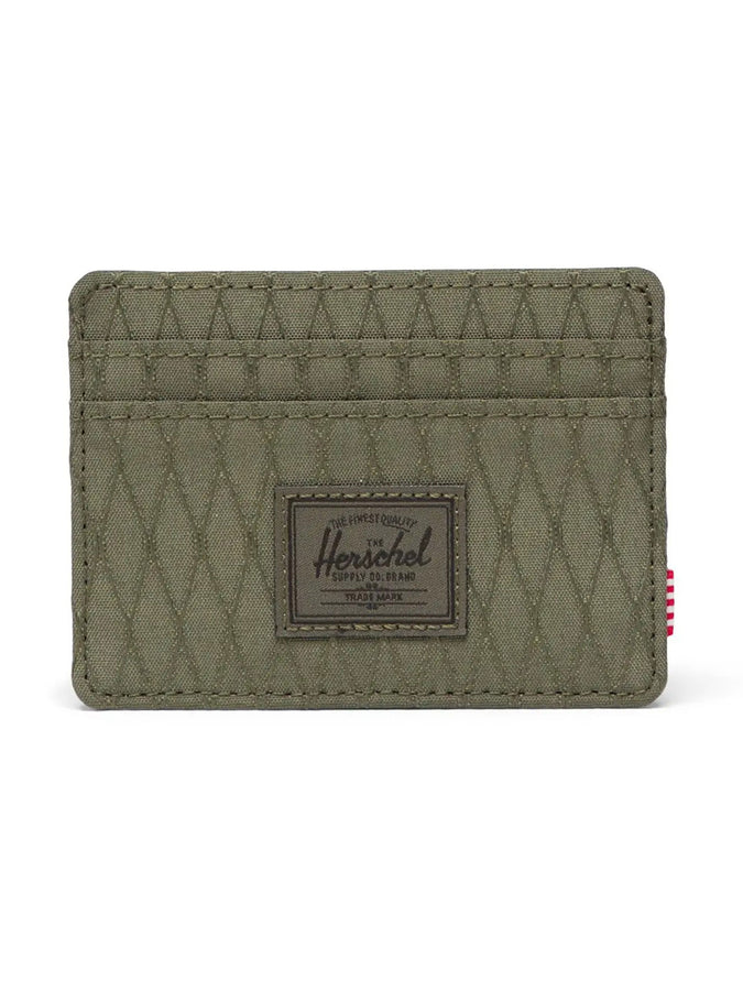 Herschel Charlie Cardholder Wallet | IVY GREEN DIAMOND (07784)