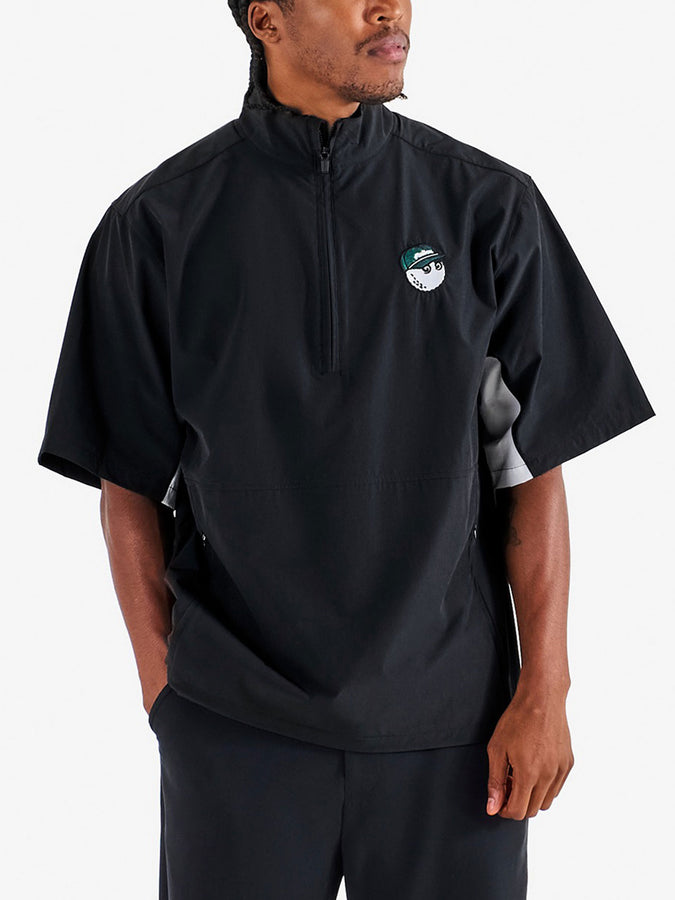 Malbon Pine Windshirt Jacket | BLACK